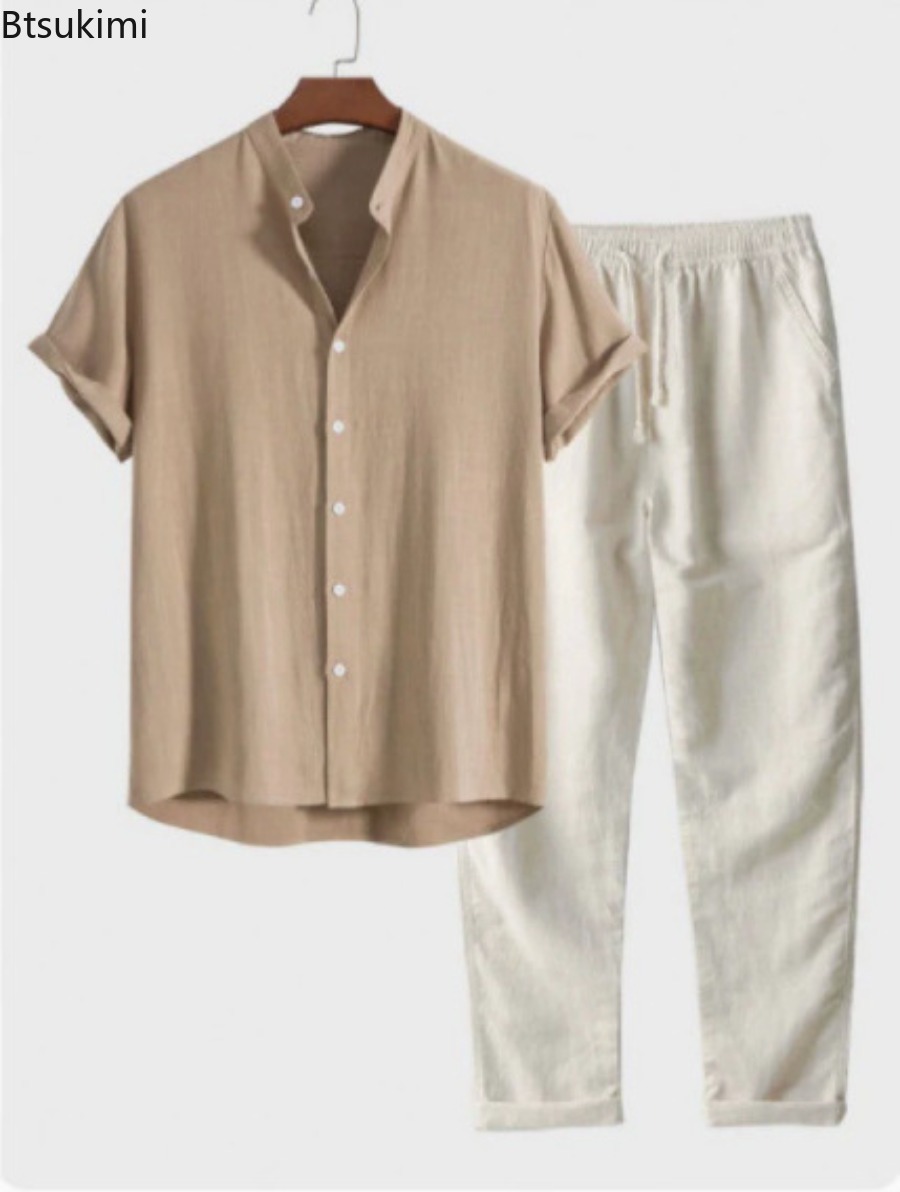 Men'S Fashion Outfits 2026 - 2026 남성 패션 솔리드 비치 투피스