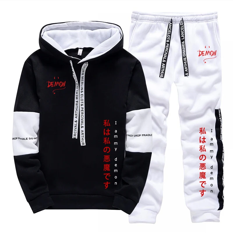 Men'S Fashion Outfits 2026 - 2026 신상 후드티와 스웨트팬츠 2종 세트