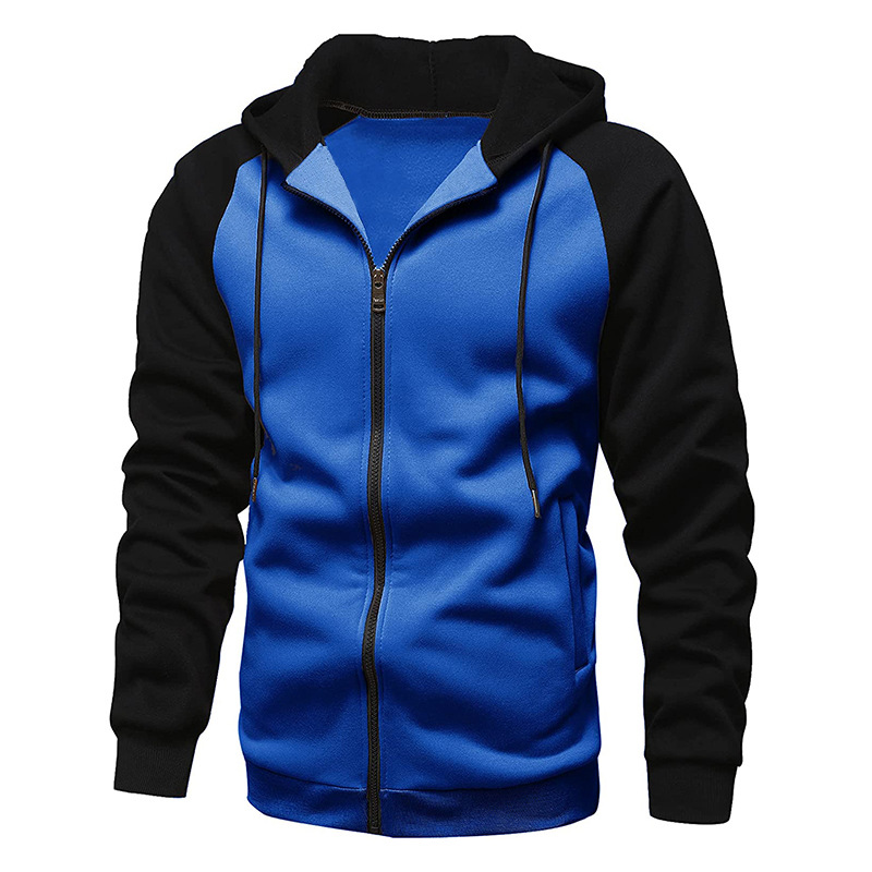 Mens Fashion Bomber Jacket - 남성용 패션 가을 재킷 솔리드 컬러