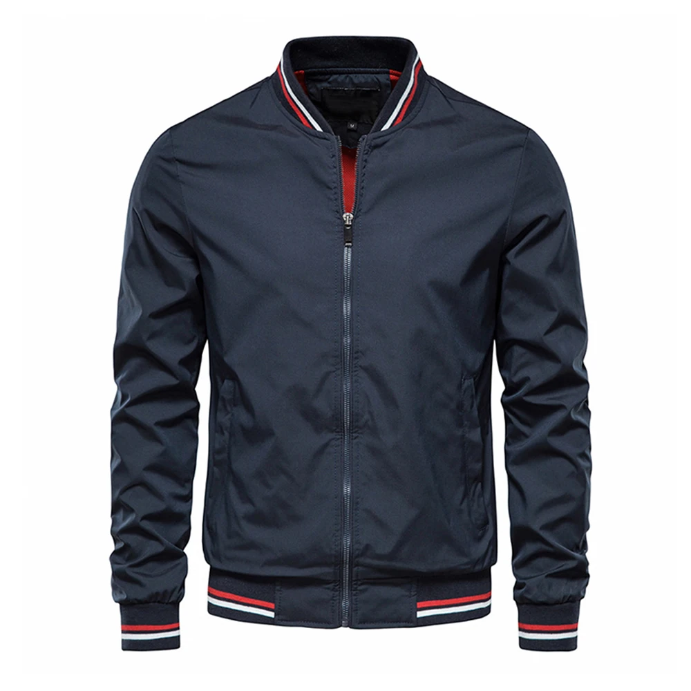 봄 여름 봄버 재킷 남성 블랙 캐주얼 슬림핏 야구 남성 - Mens Fashion Bomber Jacket 리뷰 및 가격