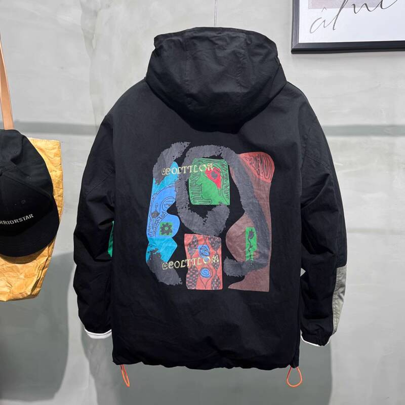 남성 스트리트 스타일 캐주얼 루즈 후드 재킷 쿨 스타일 - Mens Fashion Bomber Jacket 리뷰 및 가격