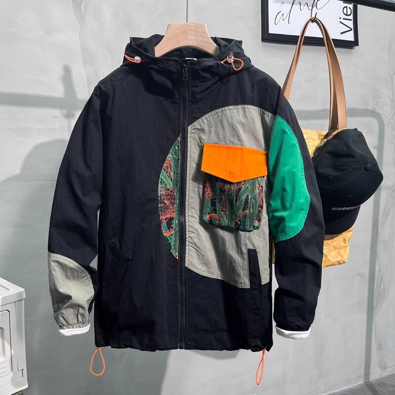 남성 스트리트 스타일 캐주얼 루즈 후드 재킷 쿨 스타일 - Mens Fashion Bomber Jacket 리뷰 및 가격