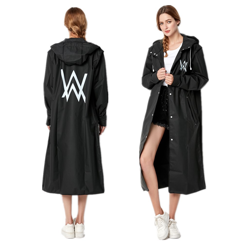 새로운 패션 빅 사이즈 남성과 여성 얇은 검은 비 코트 - Mens Fashion Poncho 리뷰 및 가격