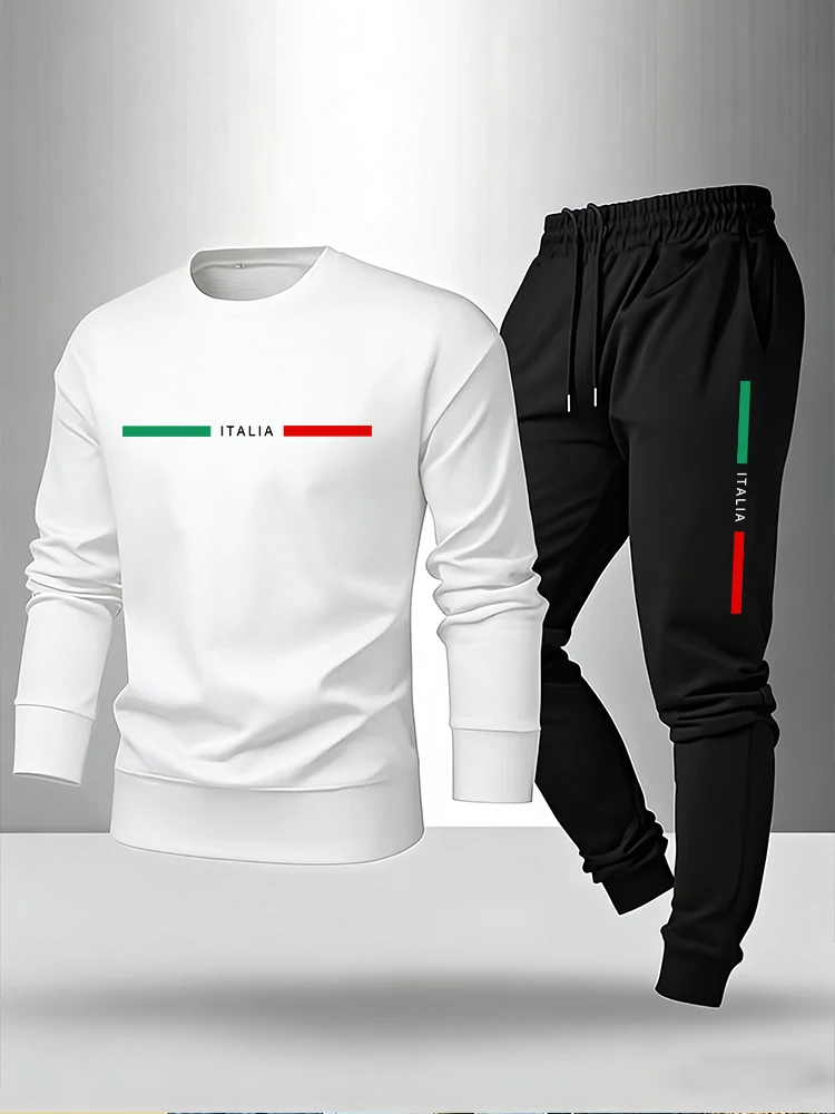 이탈리아 패션 남성 O넥 후드티와 스웨트팬츠 2026  - Men'S Fashion Outfits 2026 리뷰 및 가격