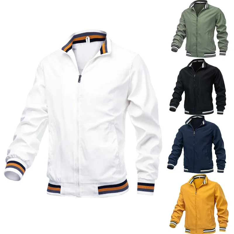 봄 가을 남성용 블랙 캐주얼 슬림핏 야구 점퍼 신상 가 - Mens Fashion Bomber Jacket 리뷰 및 가격