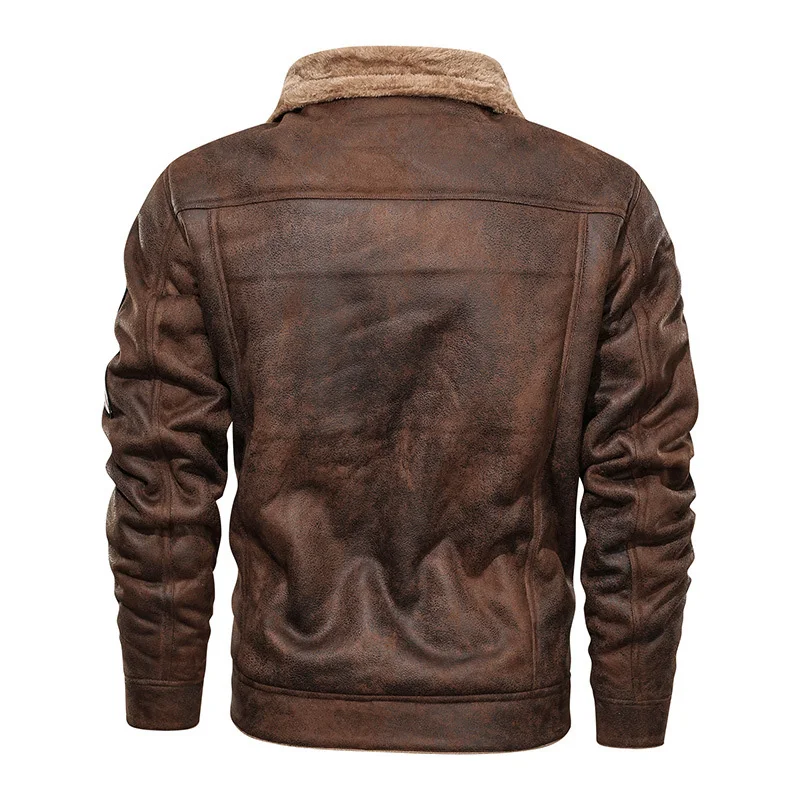 겨울 남성 폭격기 재킷 오토바이 캐주얼 남성 두꺼운 양 - Mens Fashion Bomber Jacket 리뷰 및 가격