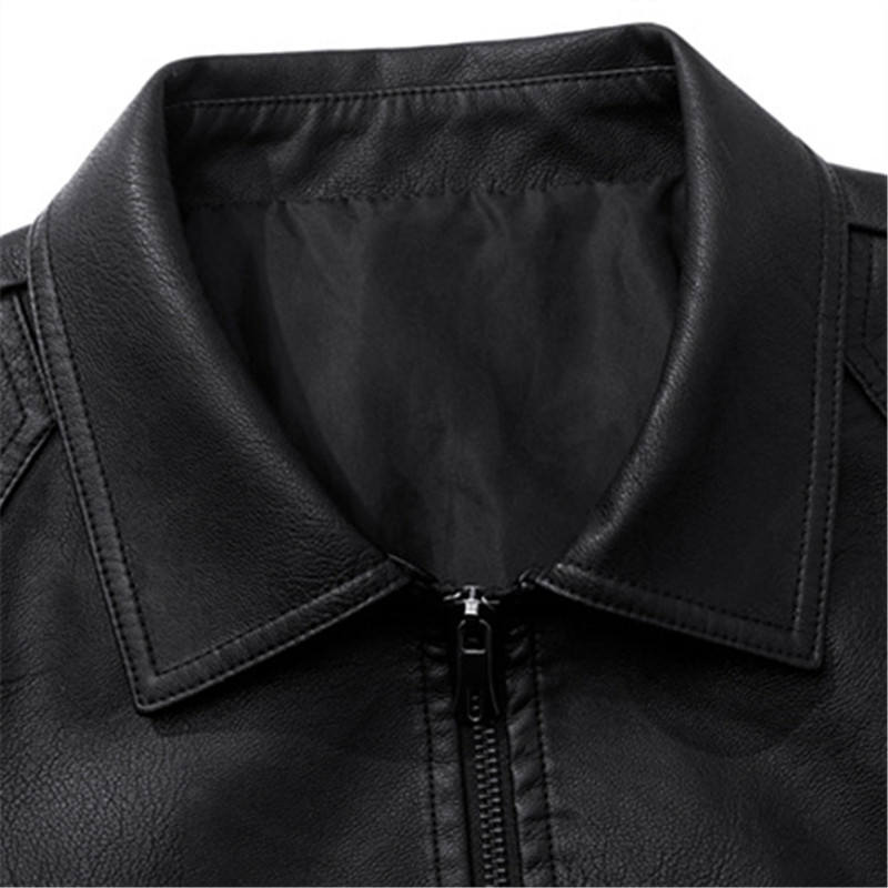 남성 가을 겨울 코트 PU 가죽 재킷 봄버 코트 남성  - Mens Fashion Bomber Jacket 리뷰 및 가격