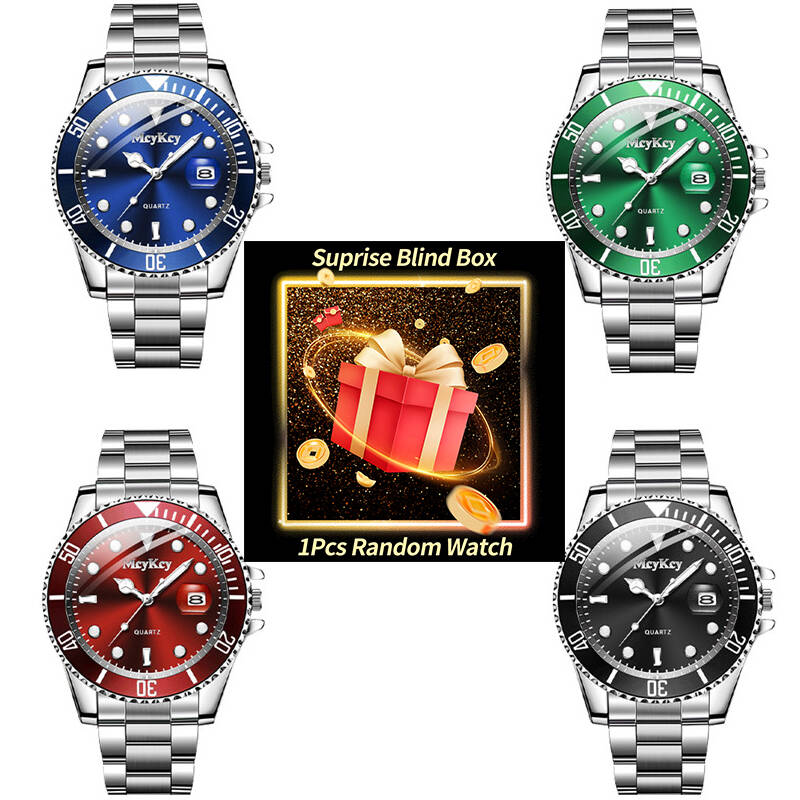 1PC 서프라이즈 미스터리 시계 블라인드 박스 - 패션 - Mens Fashion Watch 리뷰 및 가격