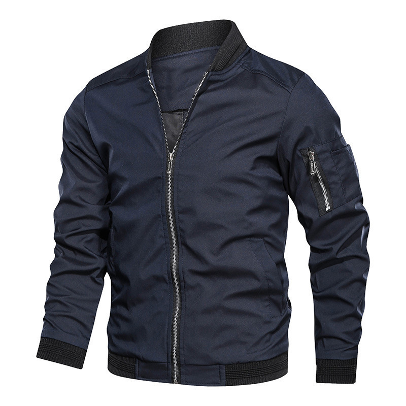 봄 가을 남성용 윈드브레이커 재킷 캐주얼 경량 재킷 남 - Mens Fashion Bomber Jacket 리뷰 및 가격