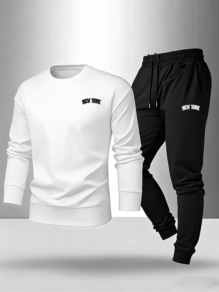2026 봄 가을 남성 세트 풀오버 & 스웨트팬츠 도시 - Men'S Fashion Outfits 2026 리뷰 및 가격