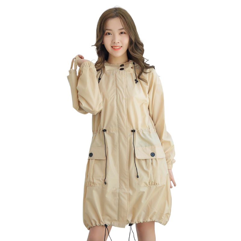 가벼운 방수 여성용 롱 후드 재킷 여름용 얇고 통기성  - Mens Fashion Poncho 리뷰 및 가격