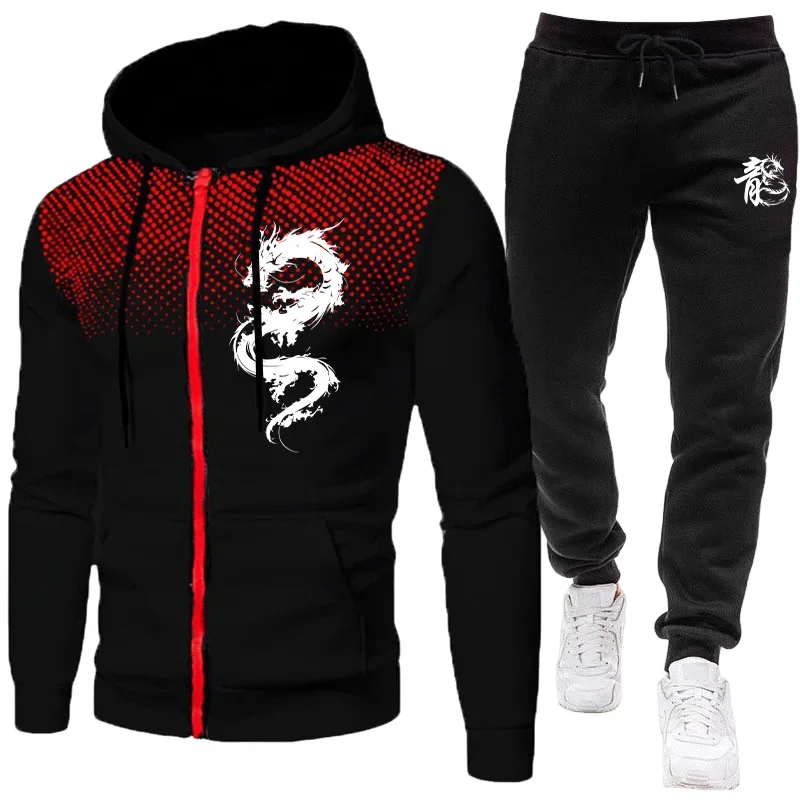 2026 신상 남성 트레이닝복 드래곤 프린트 후드티와  - Men'S Fashion Outfits 2026 리뷰 및 가격