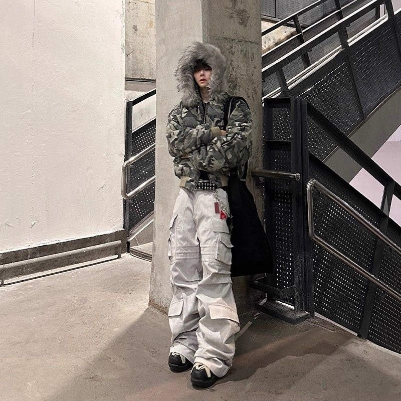 남성용 재킷 워시드 카모플라주 래글런 슬리브 후드 퍼  - Mens Fashion Bomber Jacket 리뷰 및 가격